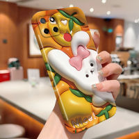 เคสโทรศัพท์มือถือเคสสำหรับ Realme C12 Realme C25 Realme C25S Narzo 20 Realme Narzo 30A All-Inclusive กรณีโทรศัพท์ฟิล์มสไตล์ภาพสามมิติเปลือกแข็งสีขาวคลุมทั้งหมดเคสป้องกันทนแรงกระแทกกล้อง