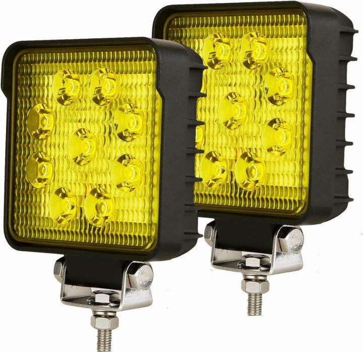 bansit-amber-4inch-led-work-lights-square-yellow-led-boat-lights-led-off-road-driving-lights-fog-flood-cube-pods-waterproof-12v-24v-for-boat-offroad-motorcycle-truck-4x4-suv