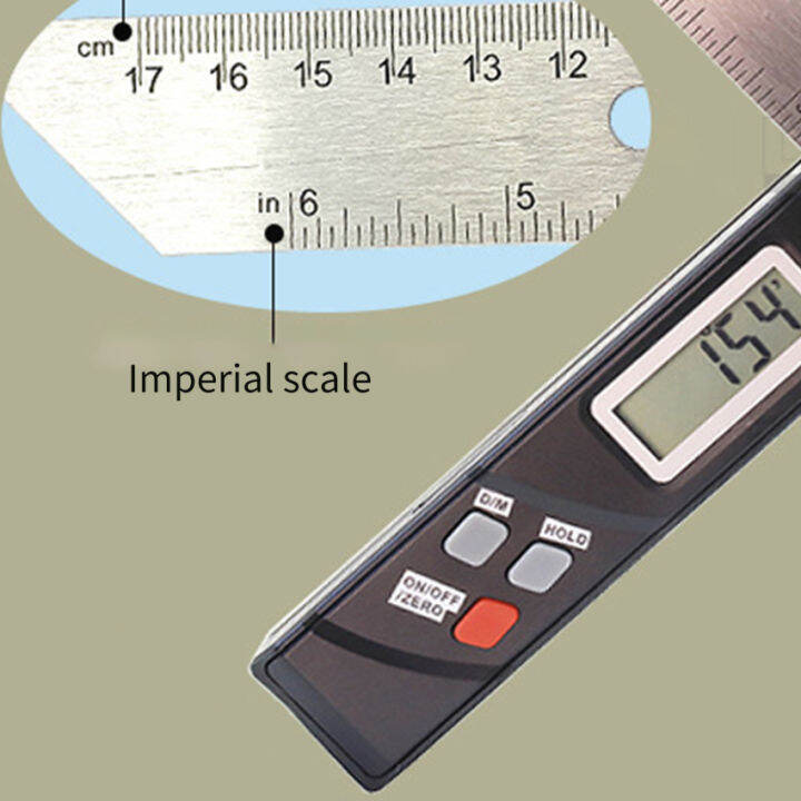 190มิลลิเมตรเครื่องมือดิจิตอลมุม-inclinometer-มุมเครื่องชั่งดิจิตอลสแตนเลสอิเล็กทรอนิกส์-goniometer-ไม้โปรแทรกเตอร์ตรวจจับมุม