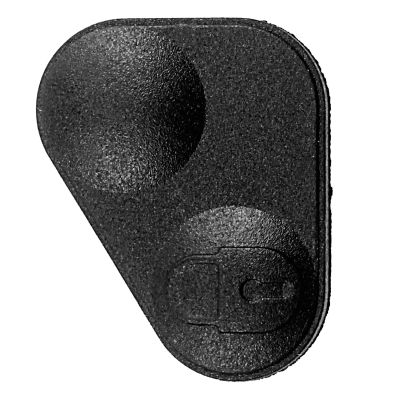 Rubber 2-Button Remote Key Fobs Pad Cover - YWC000300 For Land/Range Rover P38 Black