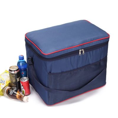 35L Insulation Picnic Bag Ice Pack Portable Lunch Cooler Bag Food Thermal Bag Drink Carrier Insulated Bags Food Delivery Pouch