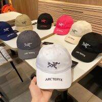 Arcteryx European And American Trendy Brand Popular Old Flower Embroidery Bird Pattern Baseball Hat Men And Women Couple Peaked Cap Four Seasons Show Small