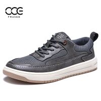 French CCE new spring leather mens shoes sports trend casual shoes mesh surface breathable Korean version of the sneakers 192017 shoes