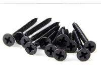 【☄New Arrival☄】 baoqingli0370336 1 pcs 3.5*16 high strength self-tapping nails drywall nails cross countersunk woodworking screws gypsum board keel special black stiffening 022