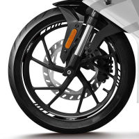 Limited 17 inches Edition Motorcycle Accessories Wheel Hub Decals Reflective Stickers Outer Rim For Kawasaki Honda KTM Suzuki