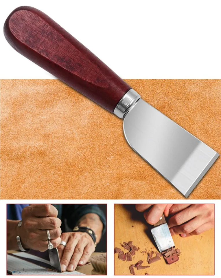 DIY Craft Leather Trimming Knife Leather Carving Tool Leather Cutting Knife  Thinning Knife Shovel Leather Knife Cutting Knife