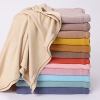 【YF】 10pcs Premium Jersey Hijab With Good Stitch Stretchy Scarf Plain Muslim Solid Color Shawl Soft Turban Head Wraps Foulard