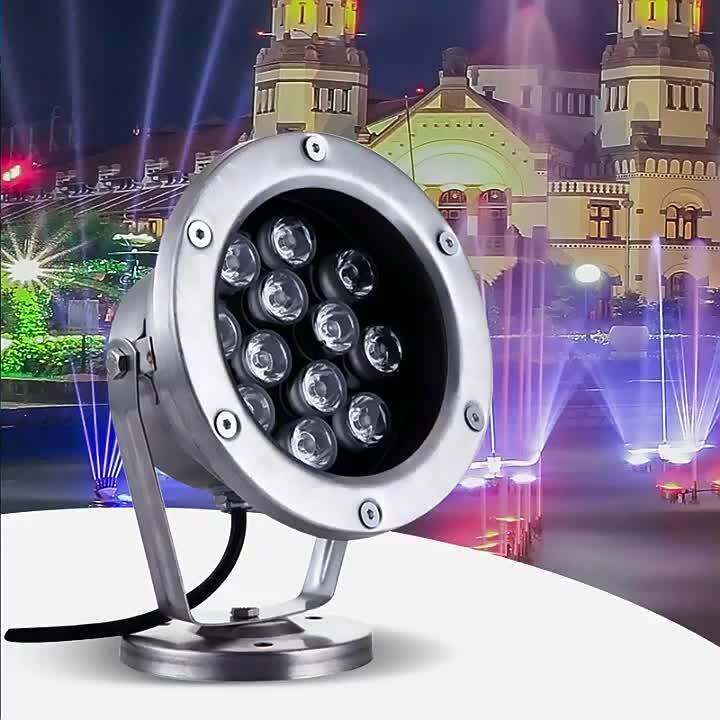 LED Underwater lamp 304 Stainless Steel Low Voltage Underwater Lights