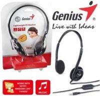 หูฟังไมโครโฟน Video conference call คอมพิวเตอร์ โน๊ตบุ๊ค แท็บเล็ต สมาร์ทโฟน HeadSet Genius HS-M200C