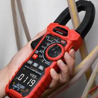 ?Quick Arrival?Digital Multimeter with LCD Display Digital Clamp Meter ABS Clamp Multimeter 600V for Automotive for Voltage Measurement?Arrive 1-3 Days?