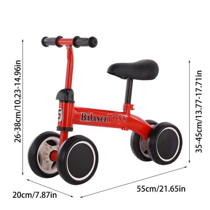 toddler-balance-bike-kids-striders-bike-4-wheels-baby-walker-toddler-balance-bicycle-indoor-outdoor-ride-on-toys-bike-baby-girl-boy-first-birthday-boosted