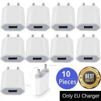 5/10PCS Charger 5V EU Plug For Phone 1A Wall Portable Battery Charger Travel Power Adapter USB For i8 Xr USB Chargers Cell Phone