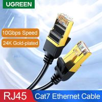 Ugregreen สายเคเบิลอีเทอร์เน็ต Cat7 10Gbps เครือข่ายคอมพิวเตอร์ RJ45แลนอินเทอร์เน็ตสายเคเบิลเครือข่ายสำหรับคอมพิวเตอร์โมเด็มเราเตอร์แล็ปท็อปสายแพทช์แมว7ตัวแปลงเครือข่าย