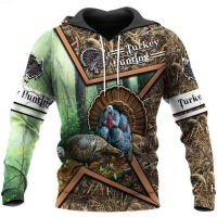 Turkey Hunter Lover Gift 3D Hoodie Halloween Gift Christmas Gift Best Price {plenty}