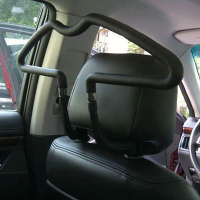 Car Clothes Holder Soft Car Coat Hangers Back Seat Headrest Coat Clothes Hanger Jackets Suits Holder Rack Car Supplies Tool