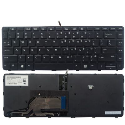 New Backlit US Keyboard For HP Probook 430 G3 440 G3 430 G4 440 G4 640 G2 645 G2 English Black With Backlight