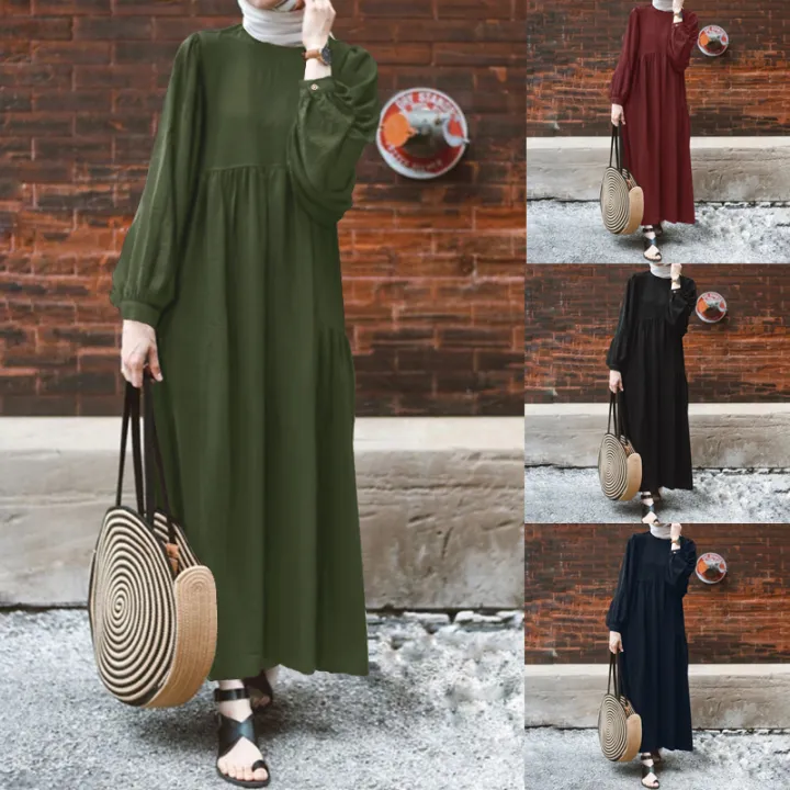 sleeve long dress