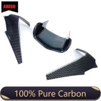 100 Dry Full Carbon Fiber Motorcycle Modified Front Fairing Air Intake Cover For Yamaha R1 R1M 2015 2016 2017 2018 2019