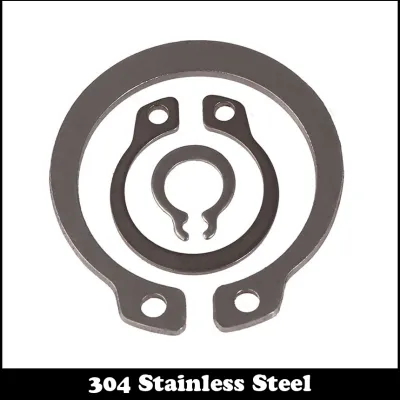 M32 M60 304 Stainless Steel 304ss Musim Semi Mesin Cuci DIN471 Tipe C Snap Cincin Penahan untuk 30Mm 58Mm Di Luar eksternal Poros Circlip