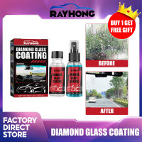 Rayhong Glass Ceramic Car Coating Waterproof Nano Ceramics Car Paint Care Liquid Anti-Scratch Car Wax Hydrophobic Glass Coating Car Automotive Ceramic Coating Automotive Automotive Supplies Ceramic Coating Nano Glass Plating Crystal Car Polishing Agent 60