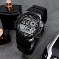 นาฬิกา Casio แท้ 100% รุ่น AE-1000W-1A นาฬิกาข้อมือผู้ชาย สายเรซิ่น  ของแท้ 100% รับประกันสินค้า 1 ปีเต็ม