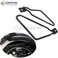 Motorcycle Black Chrome Dyna883 Saddlebag Support Auto Frame Saddle Bag Brackets Set Holder for Harley Cruise Dyna 883 Mount Kit