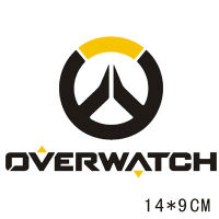 【Big-promotion】 OW Overwatch Series Creative Auto Decal Cartoon Car Handle Sticker Car Bumper Body Decal Pattern Vinyl