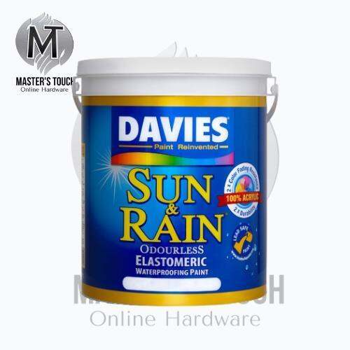 Davies SEAL GRAY SR-608 1 Liter Sun And Rain Premium Elastomeric Paint ...