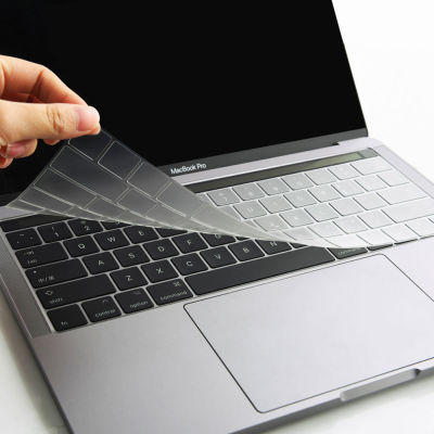 Wwu ฝาครอบแป้นพิมพ์แล็ปท็อปเค้าโครงสหรัฐอเมริกาสำหรับ Macbook Pro 16 2023ความโปร่งใสสูงไม่มีตัวอักษรกันน้ำสำหรับ Macbook Air 13.6 2022