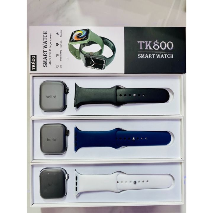 smart-watch-tk800-เต็มจอเปลี่ยนรูปได้-โทรได้-เปลี่ยนสายได้-ver-new