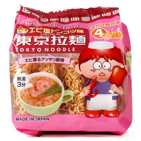 Mỳ tokyo noodle cho bé vị tôm nhật bản, mì cho bé ăn dặm, mì hữu cơ cho bé - ảnh sản phẩm 1