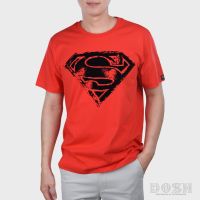 DOSH MENS T-SHIRTS SUPERMAN เสื้อยืดคอกลม แขนสั้น ผู้ชาย WSMT5136-FSMT5231-RE