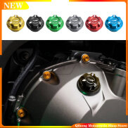 Nắp đậy bu lông dầu động cơ CNC xe máy Phụ kiện nắp đậy vít cho Yamaha