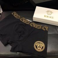 NSMKW MALL 【Ready Stock】 VERSACE Men Cotton Boxers Briefs Breathable Man Panties