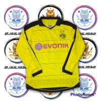 Top-quality Jersey BVB Home Longsleeve Kit 17 Second Used Preloved Retro Vintage Rare Template T-Shirt Tees Outfit Tops Fashion Football Bundesliga / Lega German