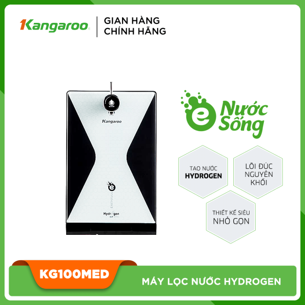 Máy lọc nước Hydrogen Kangaroo KG100MED – Công nghệ điện phân RO 5 lõi DESKTOP cơ