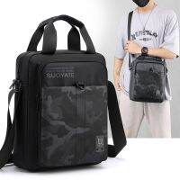 [COD] Oxford cloth mens bag 2022 summer new shoulder camouflage printing Messenger business casual