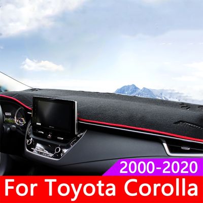 ✇ for Toyota Corolla 2000-2006-2014 2015 2016 2017 2018 2019 2020 Car Dashboard Avoid Light Pad Platform Desk Cover Mats Carpets