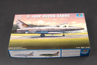 พลาสติก โมเดล ประกอบ trumpeter สเกล1/48 F-100F Super Sabre(TP-02840)