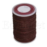 【YD】 0.5mm Wax Polyester Cord Leather Sewing String 120 Round Thread