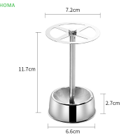 ?【Lowest price】HOMA สแตนเลสสตีล Frosted ยาสีฟันมือครีมซอส Extruder ครัวเรือนอุปกรณ์ห้องน้ำแปรงสีฟัน Rack PASTE dispenser