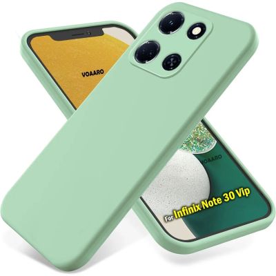 Soft Liquid Silicone Funda for Infinix Note 30 Vip Case for Infinix Note 30i 30 5G Pro 4G Case Shockproof Cover + Silicone Strap