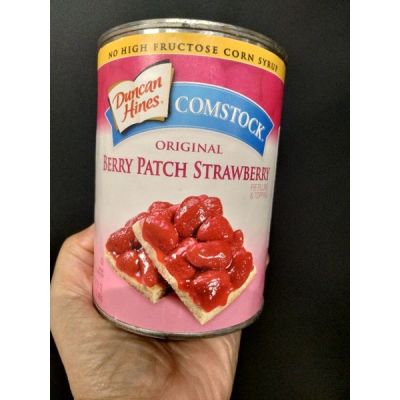 🔷New Arrival🔷 Duncan hines Comstock Strawberry Topping Pie Filling สตรอเบอร์รี่  กวน 595 กรัม🔷🔷