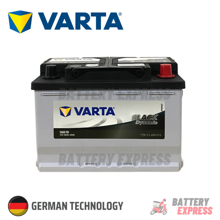 Varta Battery DIN66 / LN3 Maintenance Free Black Premium Car Battery