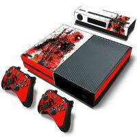 (MQ รูปแบบใหม่) Deadpool StarWars เกมคอนโซลผิวสติกเกอร์ฟิล์มป้องกันสำหรับเกม Microsoft Xbox One XBoxOne Gamepad สติ๊กเกอร์สำหรับพิมพ์ฉลากที่กรอบและที่คลุมฝาครอบ