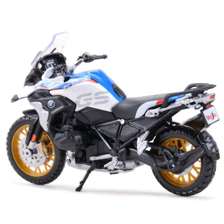 รถ1-18-bmw-แบบคงที่-gs-แบบ-r1250ของเล่นแบบจำลองรถมอเตอร์ไซค์สำหรับงานอดิเรกของสะสม