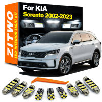 ZITWO LED ภายในแสงโคมไฟป้ายทะเบียนชุดสำหรับ Kia Sorento MK1 MK2 MK3 MK4 1 2 3 4 2002- 2020 2021 2022 2023อุปกรณ์เสริม