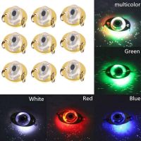 10Pcs/Lot LED Deep Drop Fishing Attraction Lure Underwater Eye Shape Fishing Squid Bait Fish Lure Light Flashing Lamp Pesca Lure