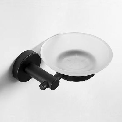 HOTAAN Zinc Alloy black color Soap Dishes Soap Holder Brand Bathroom Accessories YT-10995-H