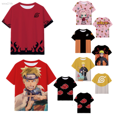 2023 Short Sleeved T-shirt with Naruto Mekmongkol Pattern, Japanese 2023 Unisex